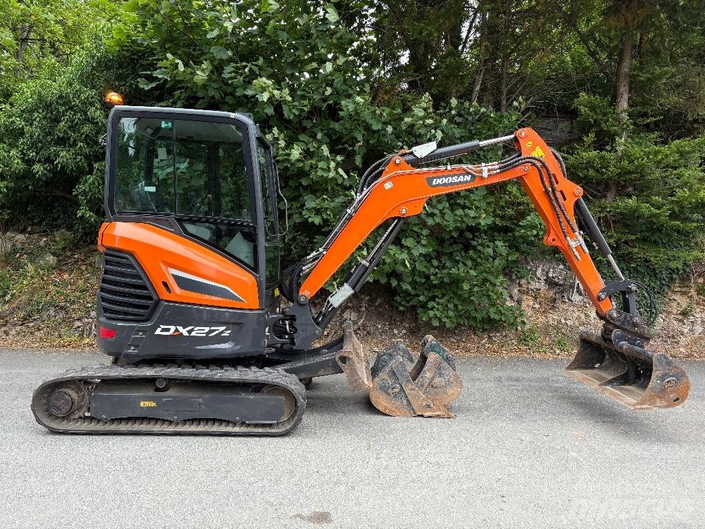 Doosan DX 27 Z Mini rýpadlá < 7t