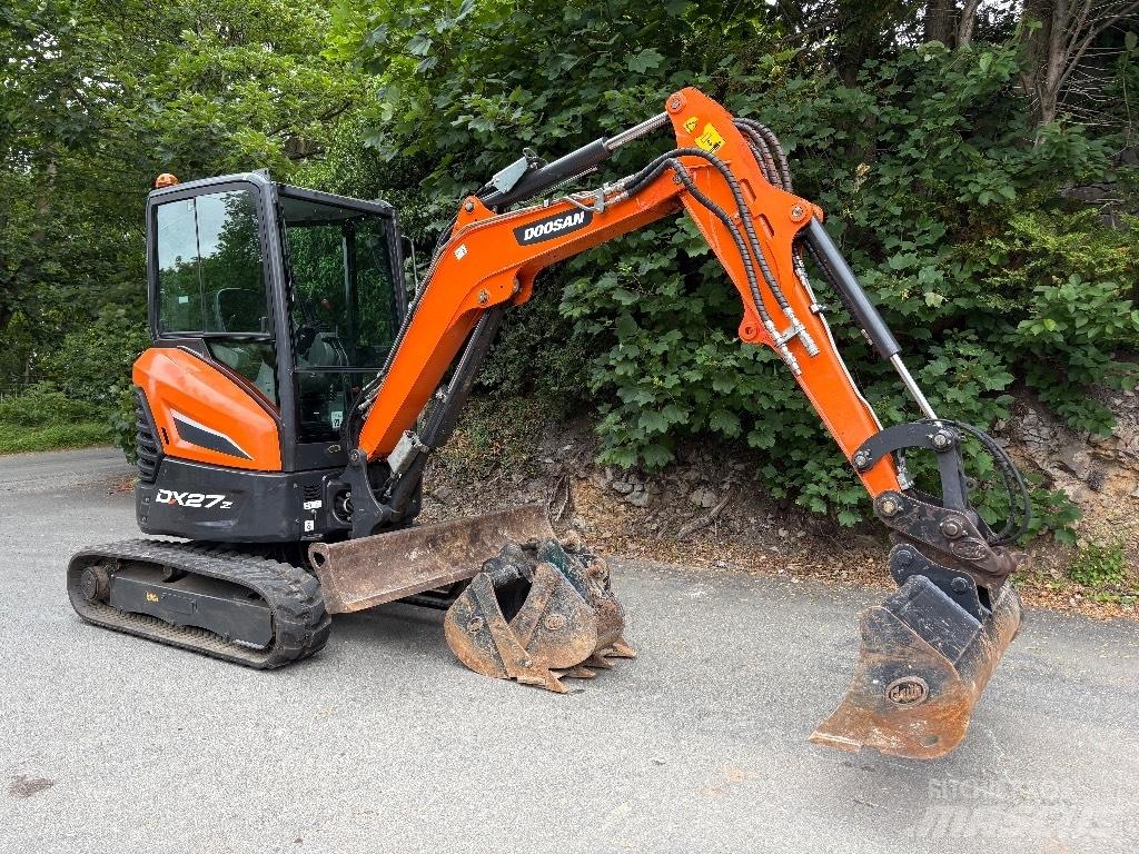 Doosan DX 27 Z Mini rýpadlá < 7t
