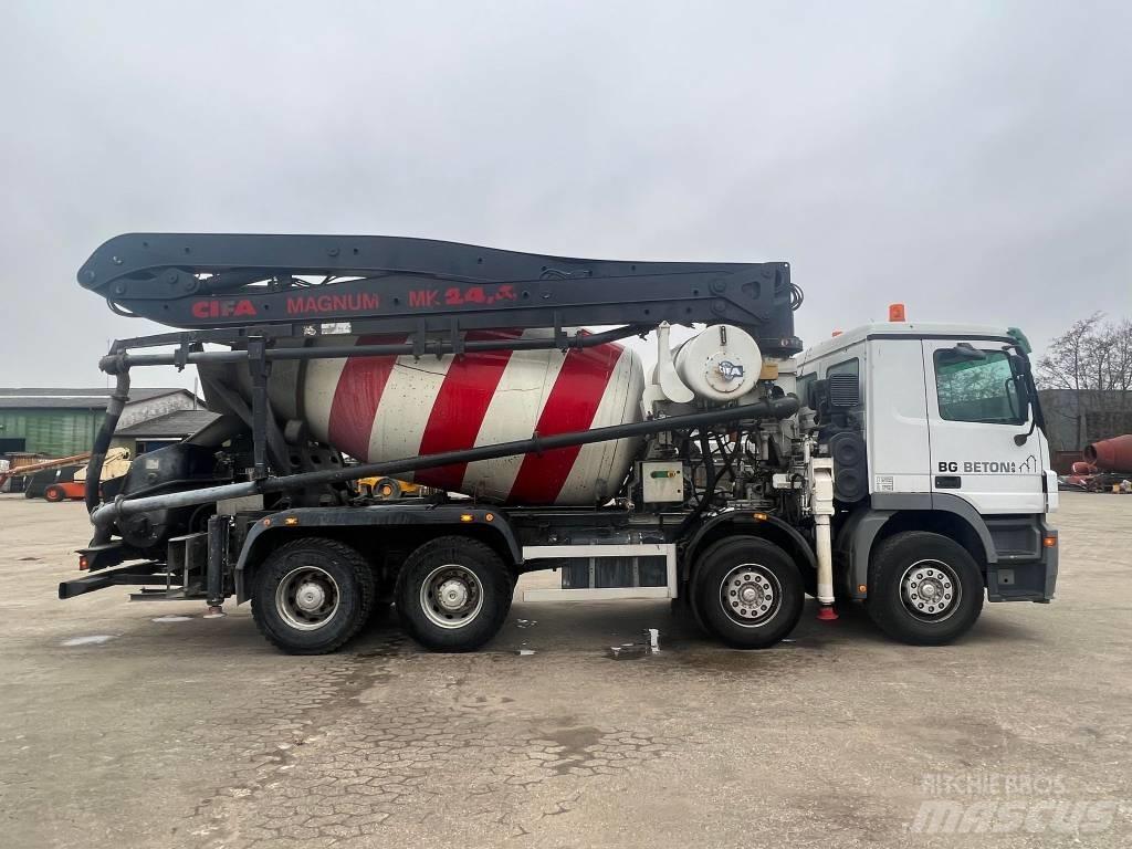 Mercedes-Benz 3244 Nákladné autá s čerpadlami betónu