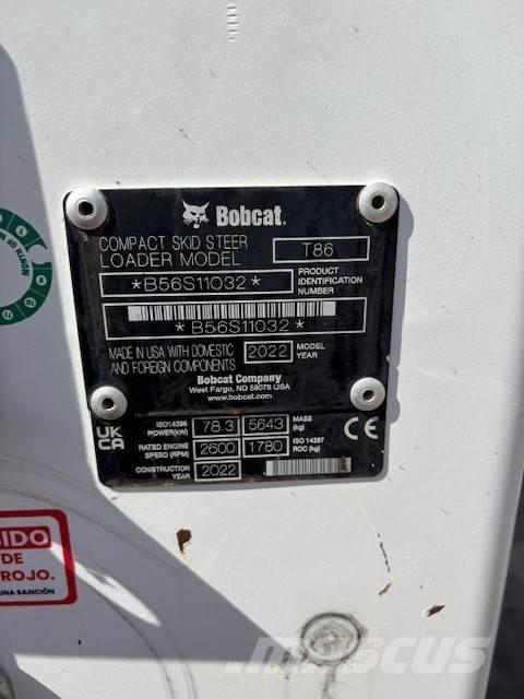 Bobcat T 86 Šmykom riadené nakladače