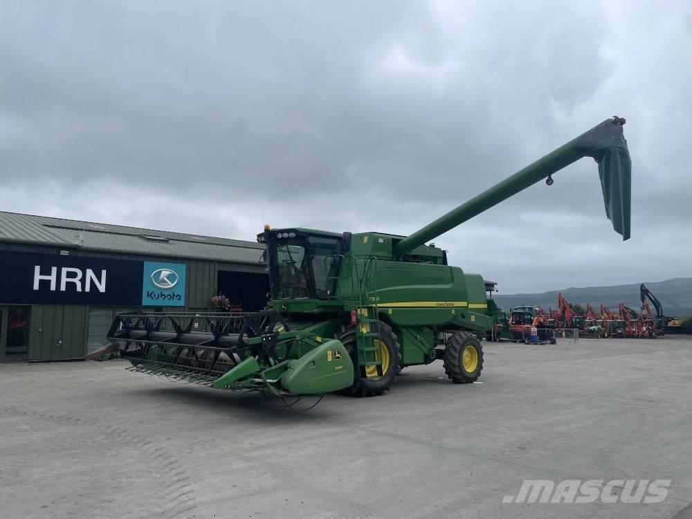 John Deere T 550 Kombinované zberacie stroje