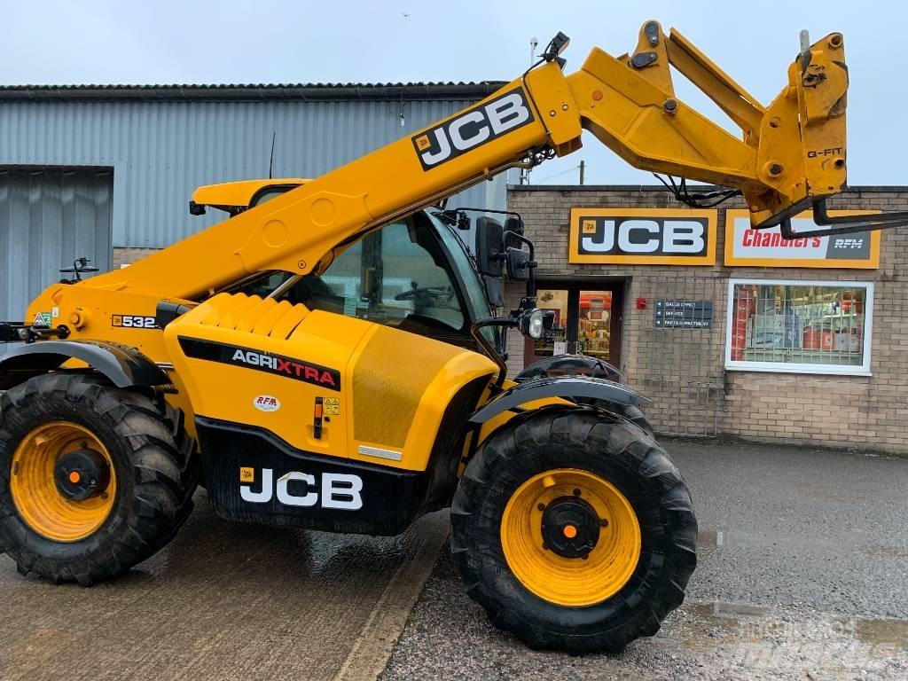 JCB 532-70 AGX Teleskopické nakladače pre poľnohospodárstvo