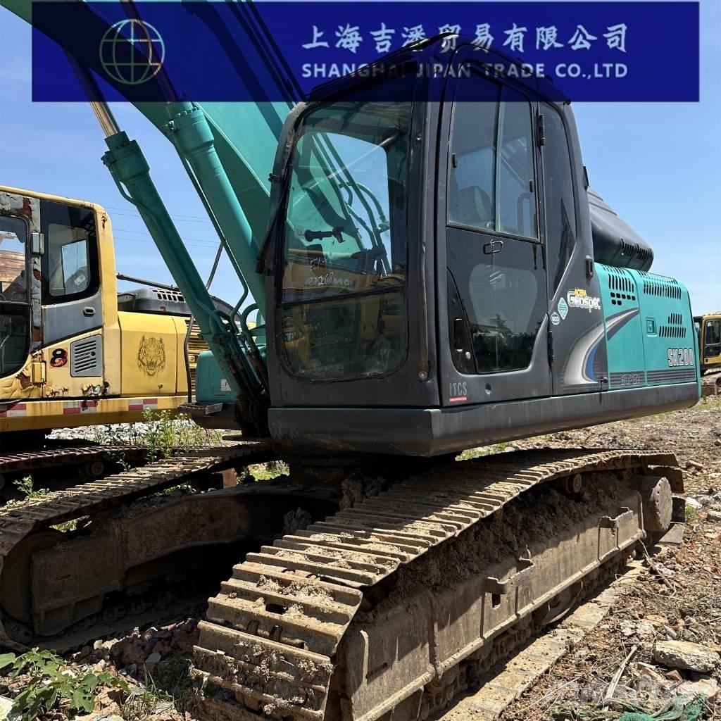 Kobelco SK 200 Pásové rýpadlá
