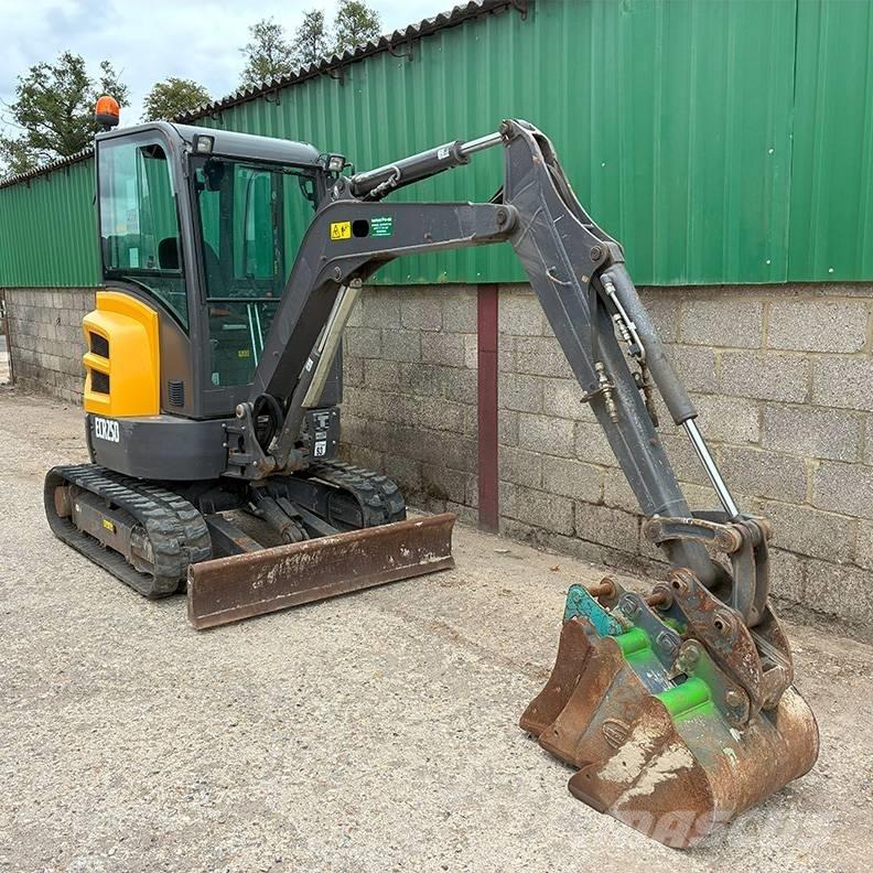 Volvo ECR25D Mini rýpadlá < 7t