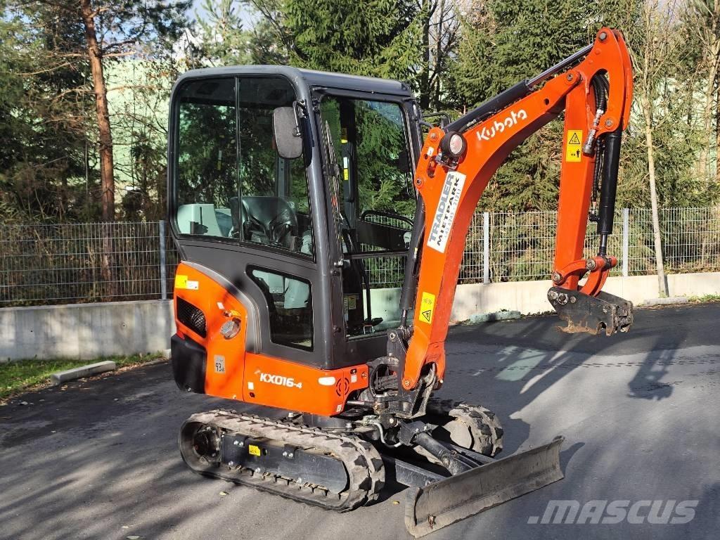 Kubota KX 16-4 Mini rýpadlá < 7t