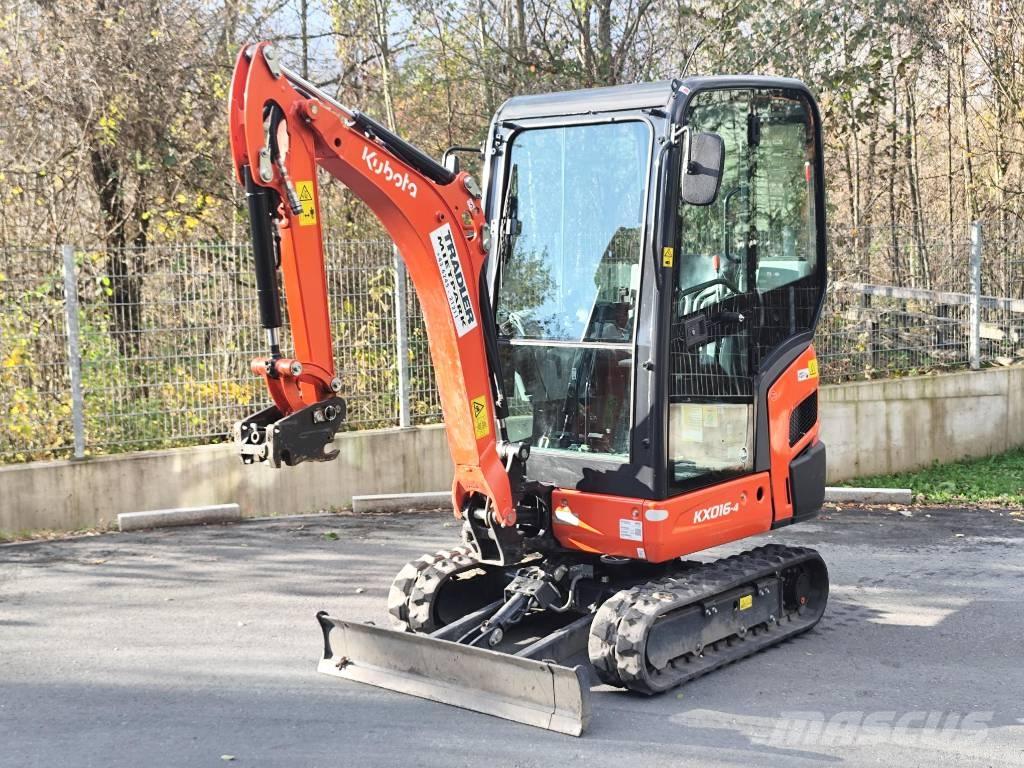 Kubota KX 16-4 Mini rýpadlá < 7t