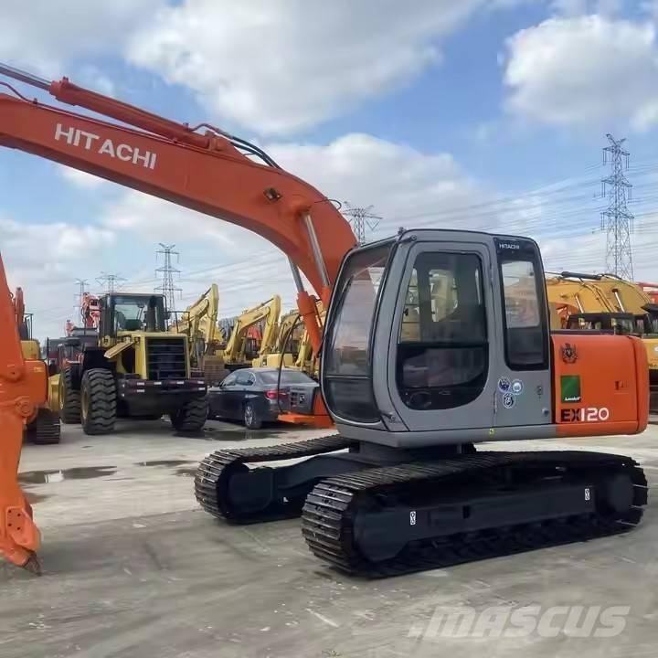 Hitachi EX120 Pásové rýpadlá