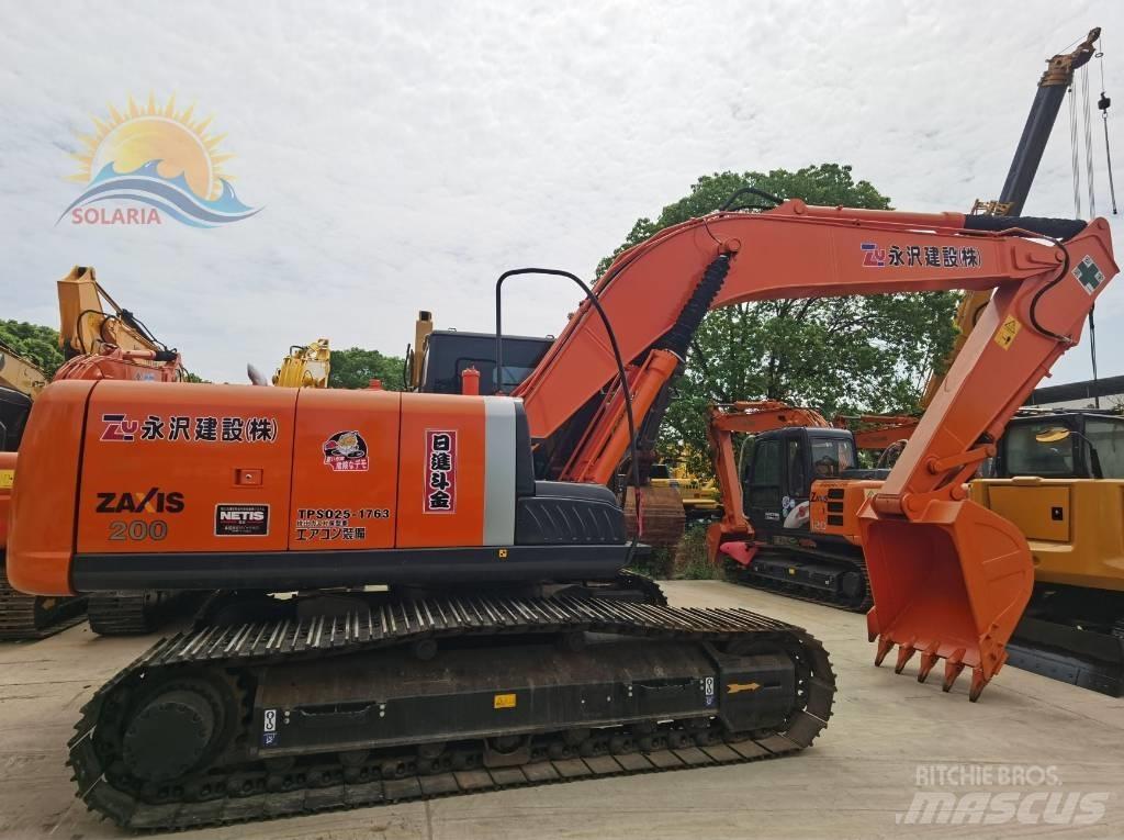Hitachi ZX 200 Pásové rýpadlá