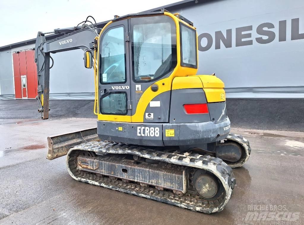 Volvo ECR88 Midi rýpadlá 7 t - 12 t