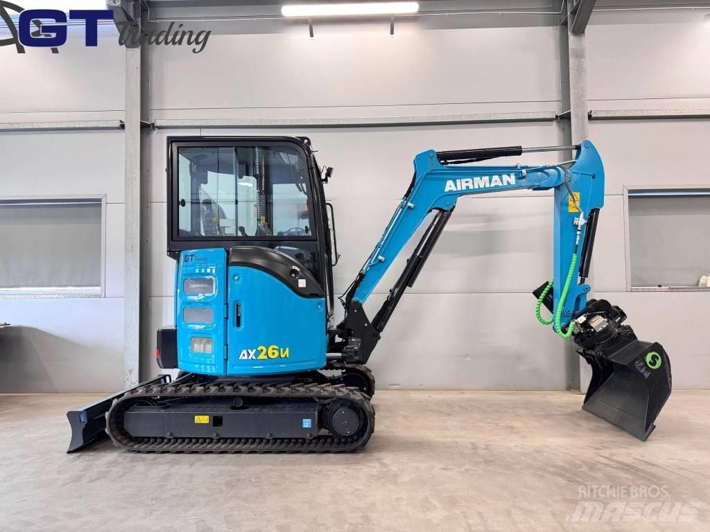 Airman AX 26 U-7 Mini rýpadlá < 7t