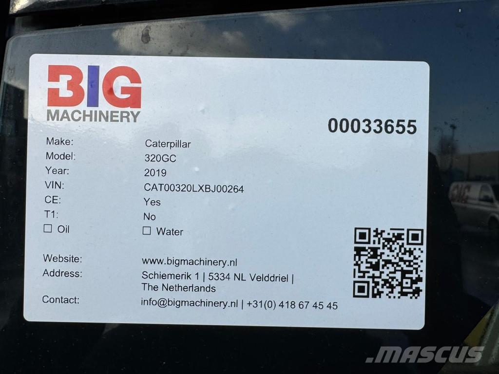 CAT 320GC Špeciálne bagre