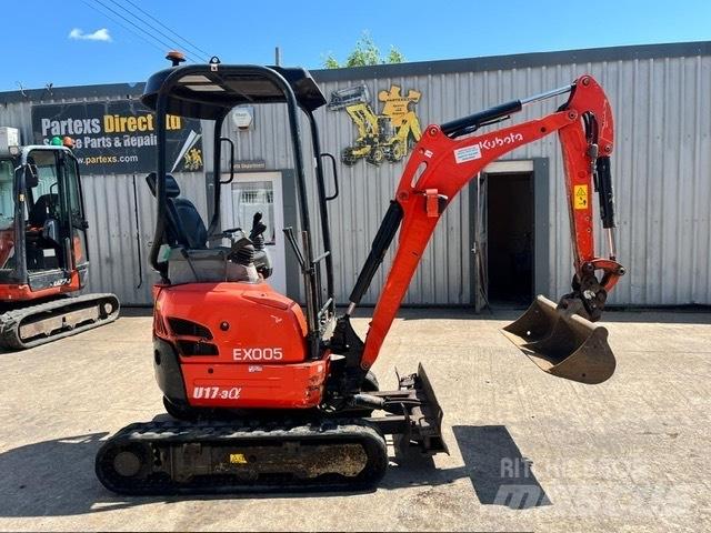 Kubota U 17-3 Mini rýpadlá < 7t
