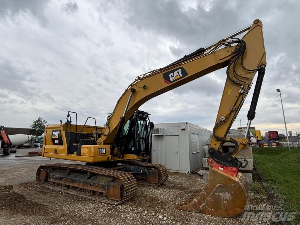 CAT 320 Pásové rýpadlá