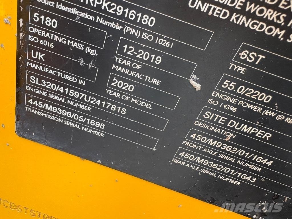 JCB 6 ST Stavebné sklápače
