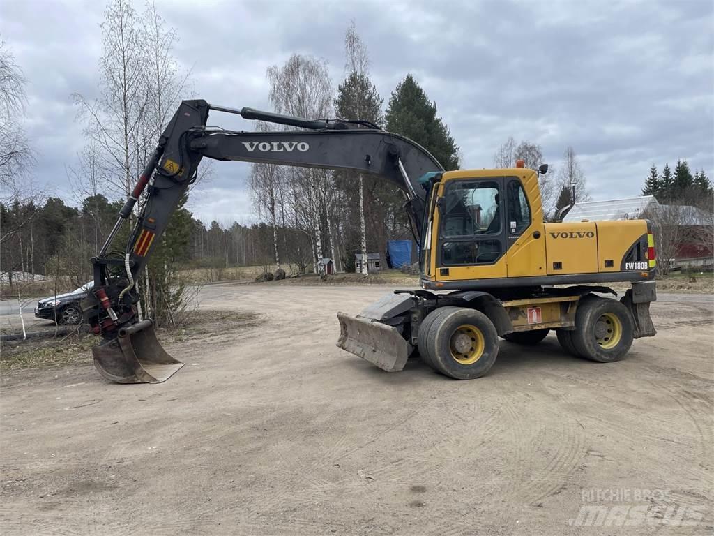 Volvo EW 180 B Kolesové rýpadlá