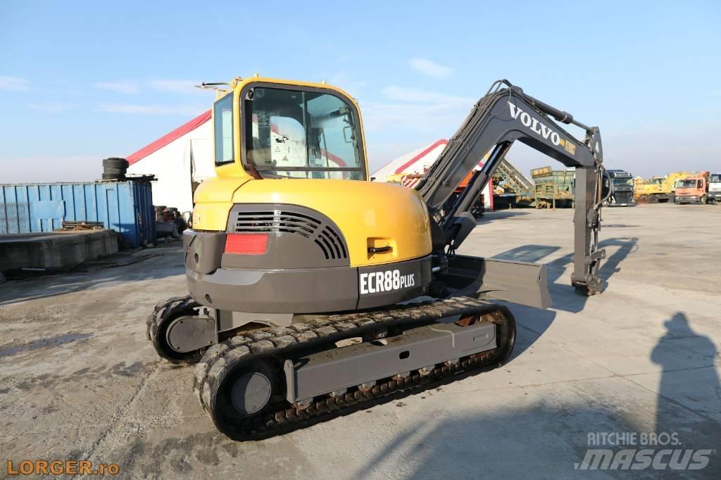 Volvo ECR 88 PLUS Midi rýpadlá 7 t - 12 t