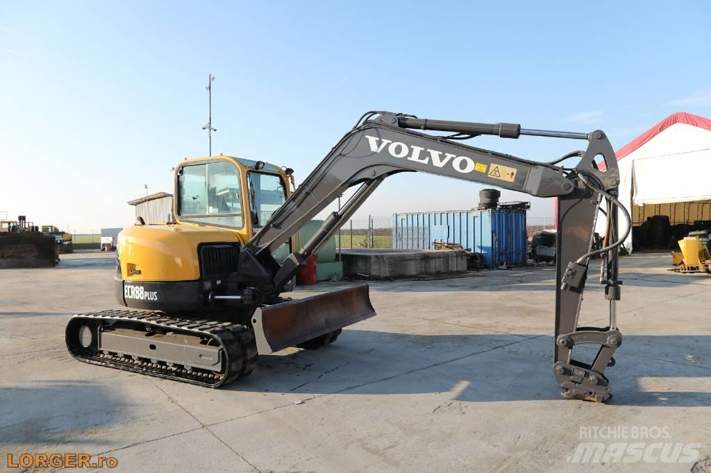 Volvo ECR 88 PLUS Midi rýpadlá 7 t - 12 t