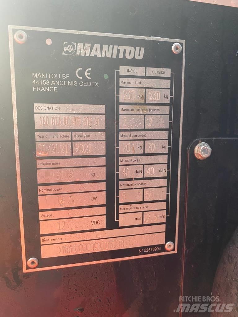 Manitou 160 ATJ Kĺbové plošiny