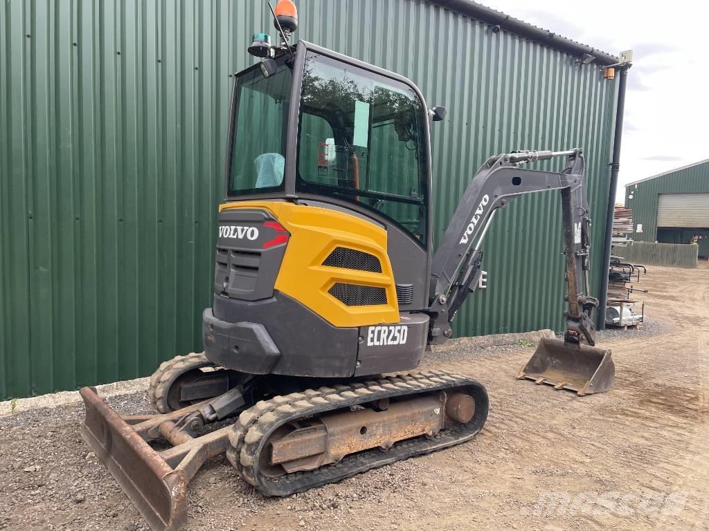 Volvo ECR 25 D Mini rýpadlá < 7t