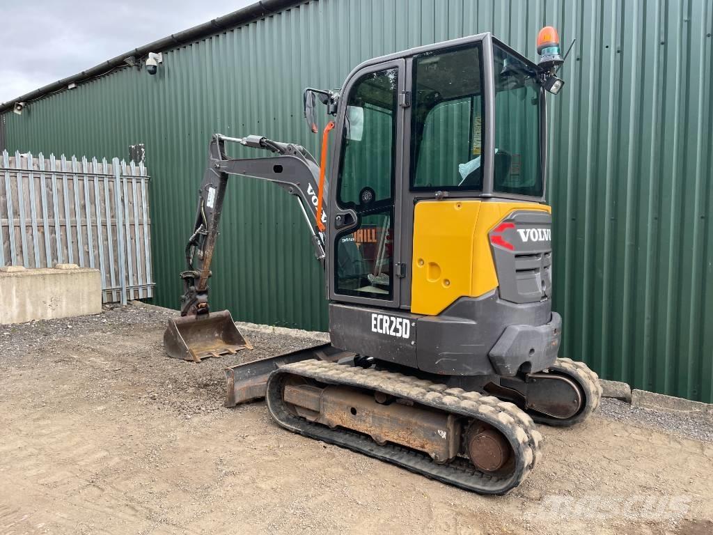 Volvo ECR 25 D Mini rýpadlá < 7t