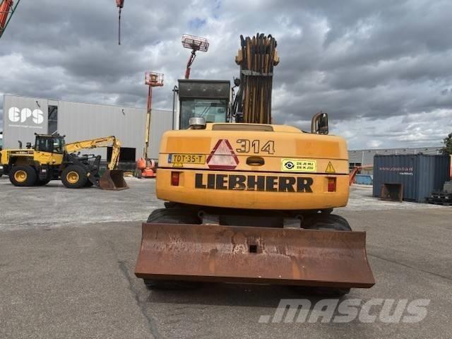 Liebherr A 314 Kolesové rýpadlá