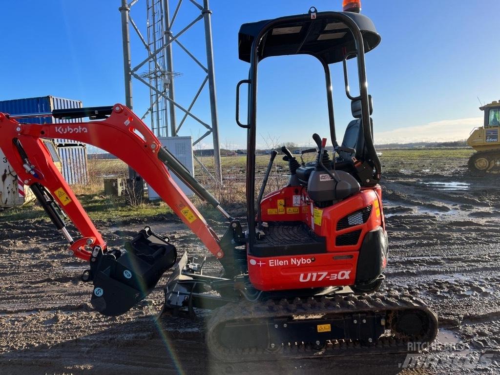Kubota U 17-3 Mini rýpadlá < 7t