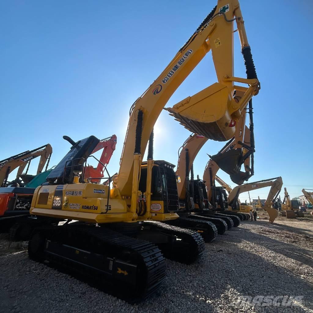 Komatsu pc360 Pásové rýpadlá