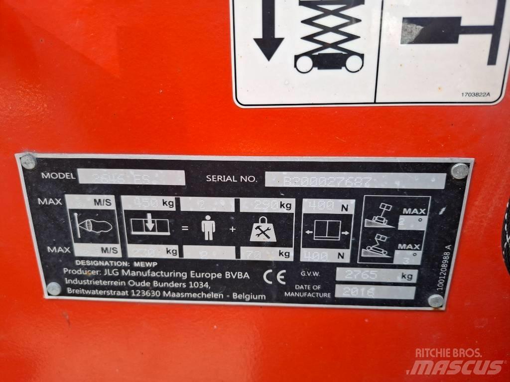 JLG 2646 ES Nožnicové zdvíhacie plošiny