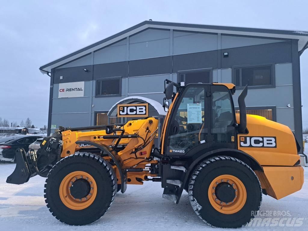 JCB TM 420C SV Teleskopické kolesové nakladače