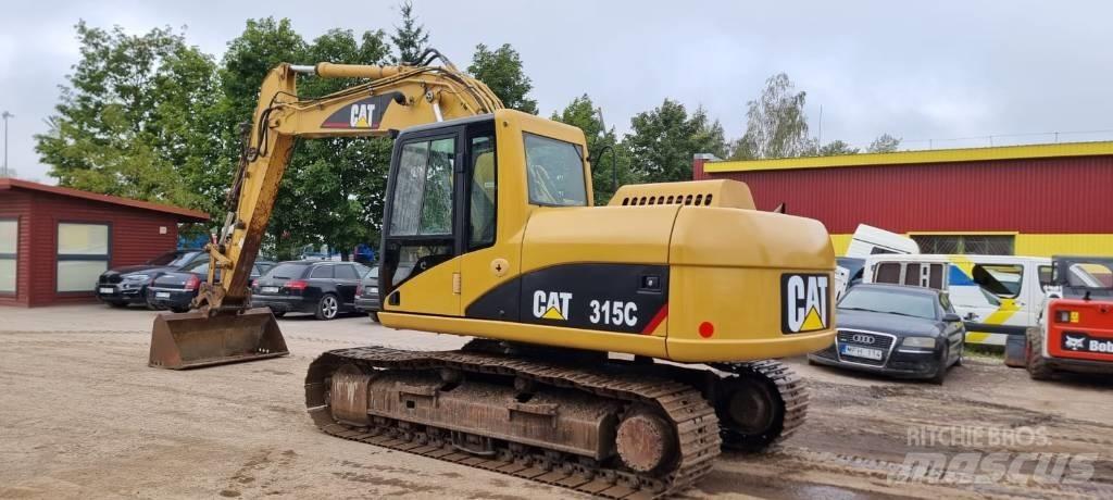 CAT 315 C Pásové rýpadlá