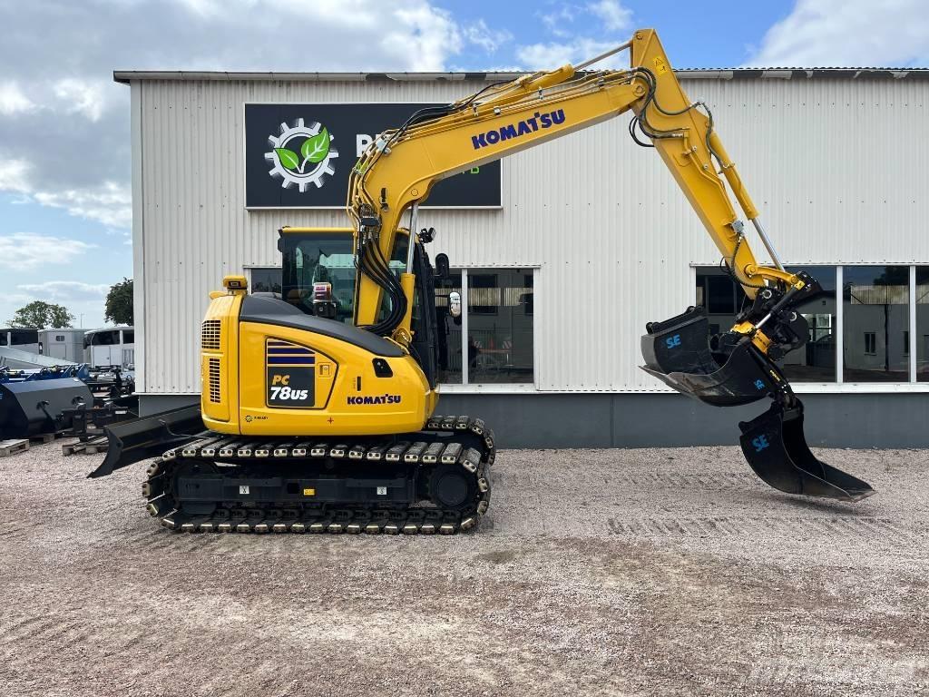 Komatsu PC78US-11E0 Midi rýpadlá 7 t - 12 t