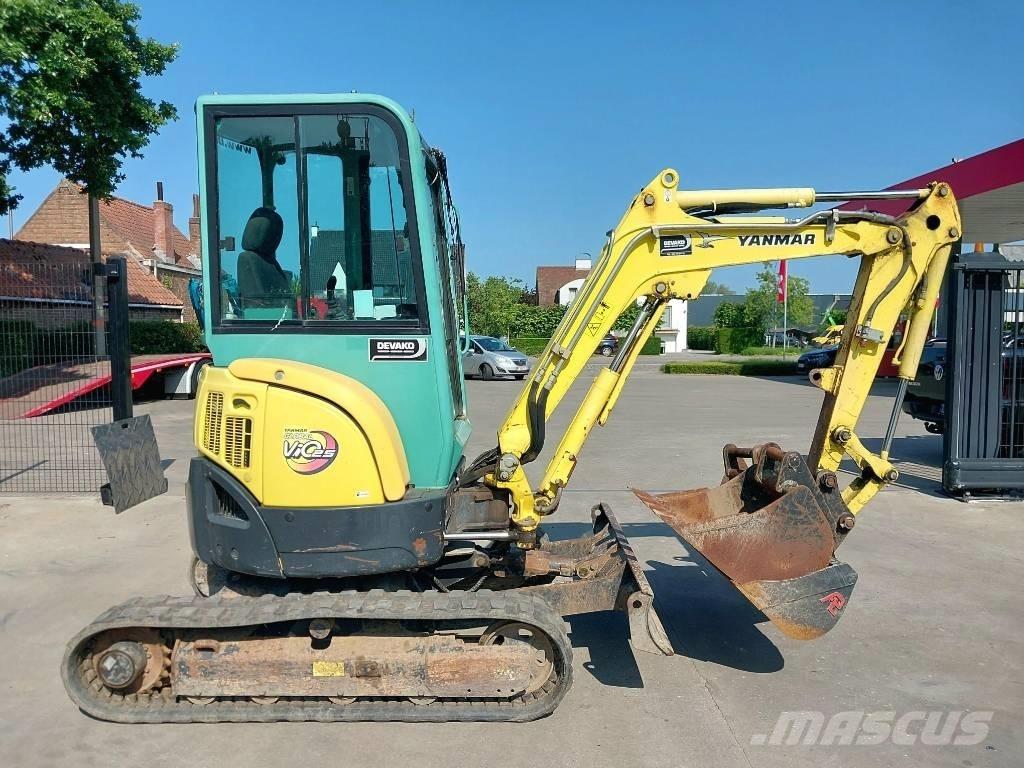 Yanmar Vio 25-4 Mini rýpadlá < 7t