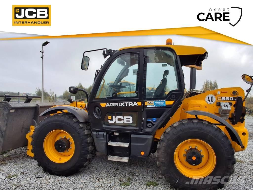 JCB 560-80 Agri Xtra Teleskopické manipulátory