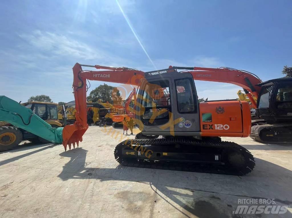 Hitachi EX 120 Pásové rýpadlá