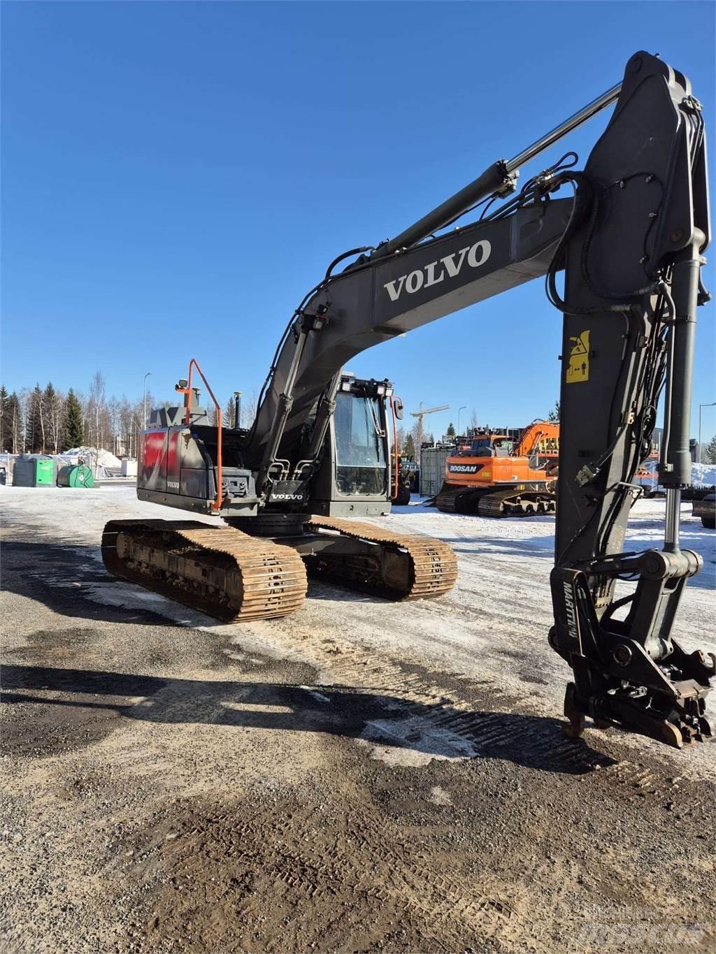 Volvo EC220EL Pásové rýpadlá