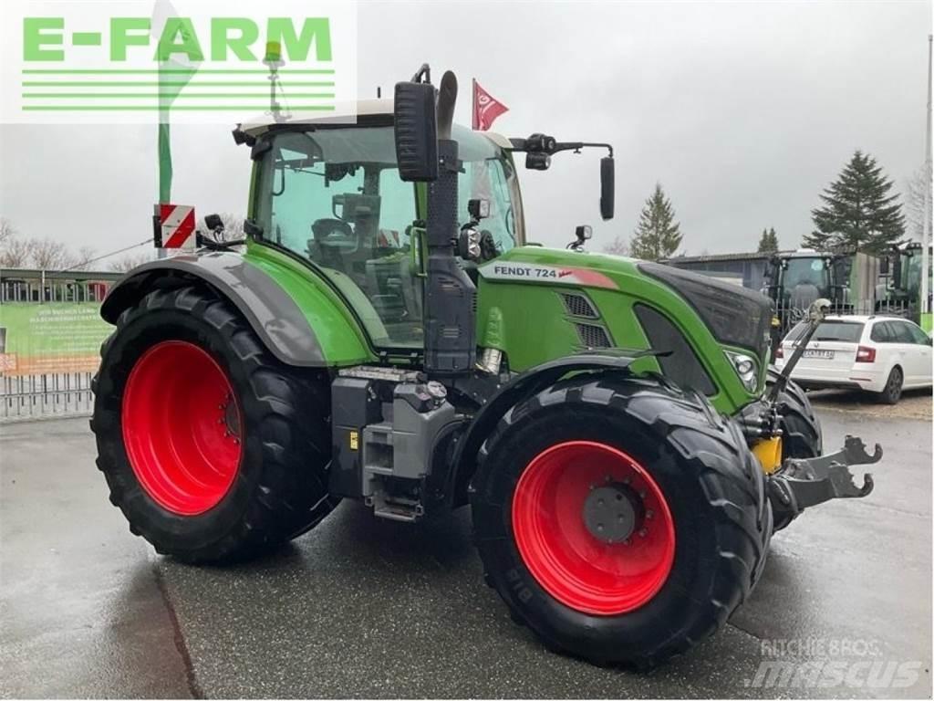 Fendt 724 s4 profi+ Traktory