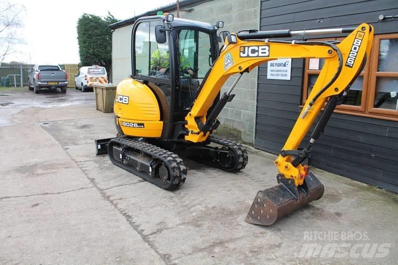 JCB 8026 CTS Mini rýpadlá < 7t