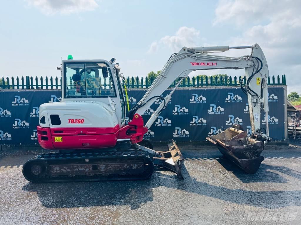 Takeuchi TB 260 Mini rýpadlá < 7t
