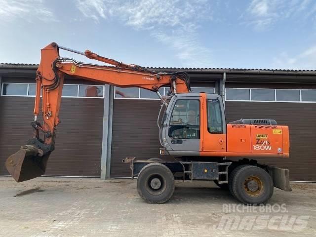 Hitachi ZX 180 W Kolesové rýpadlá