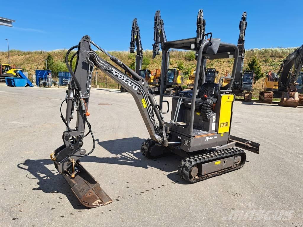 Volvo ECR 18 E Mini rýpadlá < 7t
