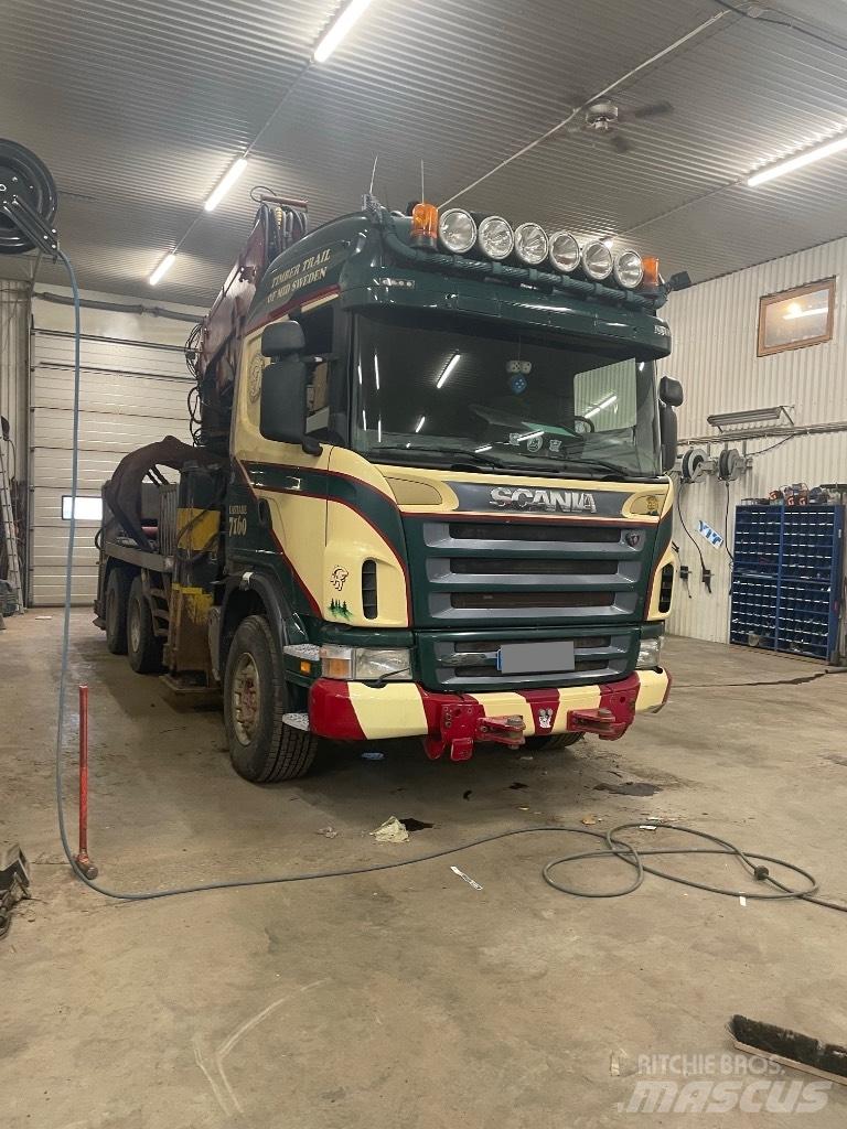 Scania G 420CB Autožeriavy, hydraulické ruky