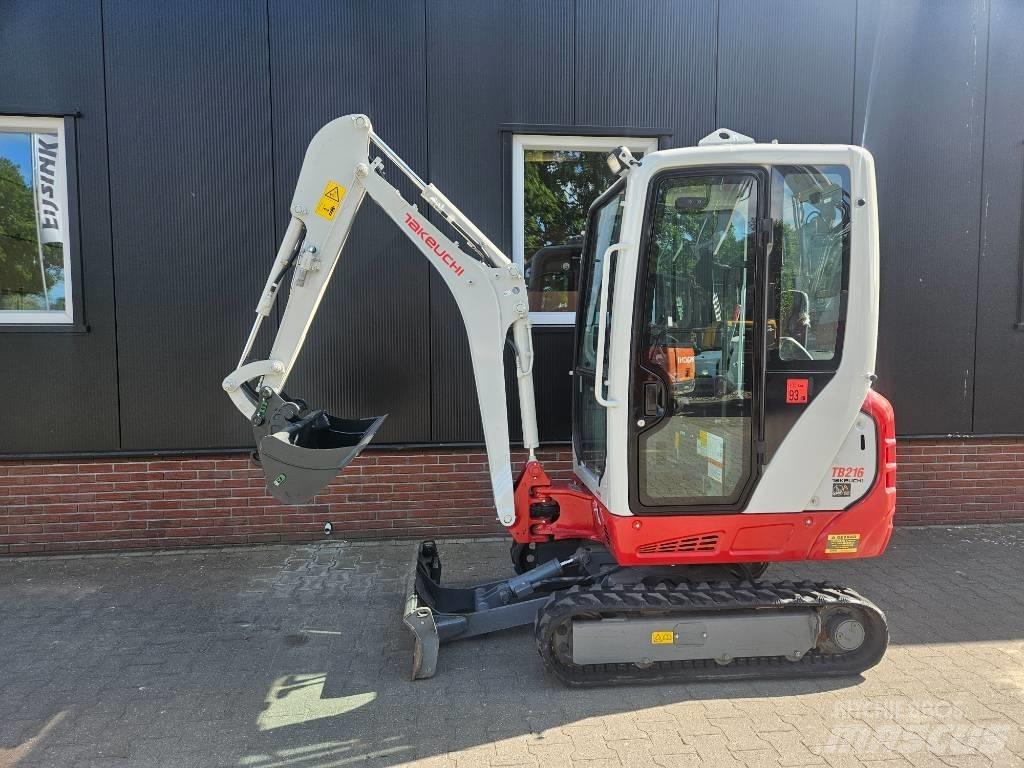 Takeuchi TB 216 Mini rýpadlá < 7t