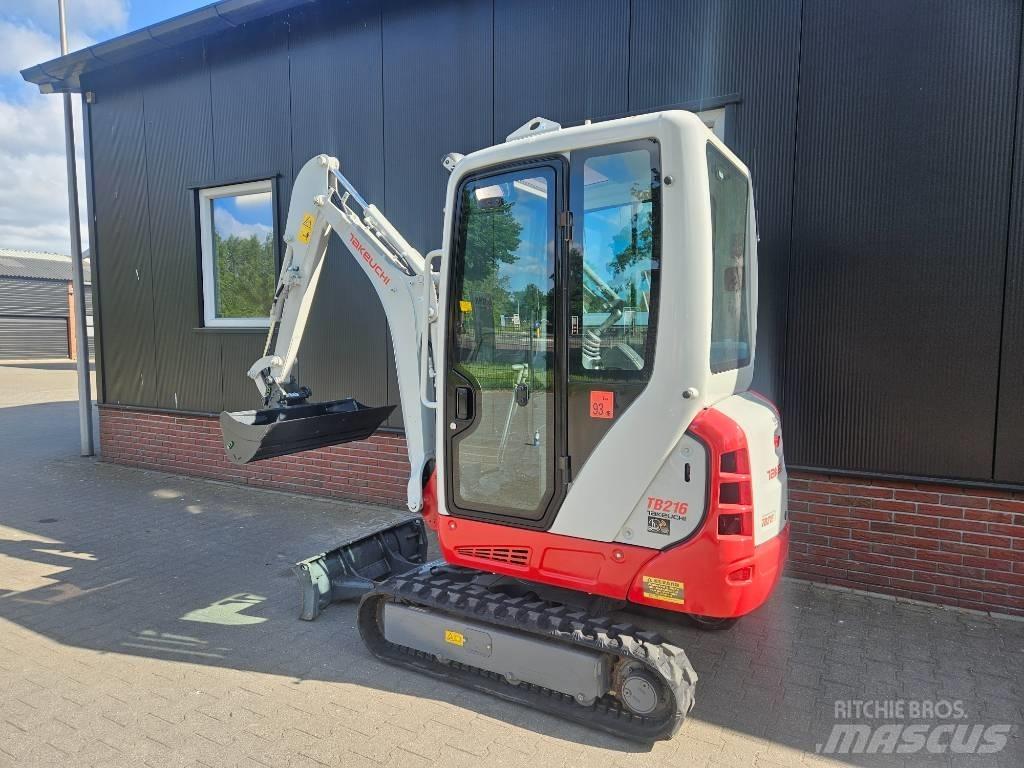 Takeuchi TB 216 Mini rýpadlá < 7t