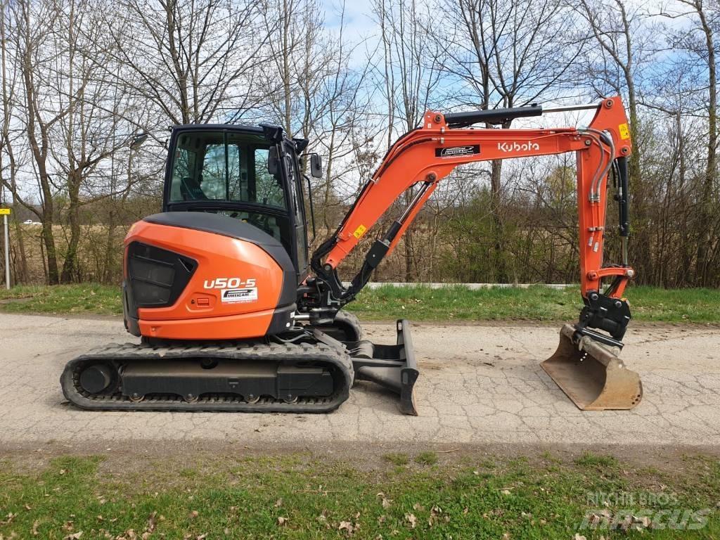 Kubota U 50-5 Mini rýpadlá < 7t