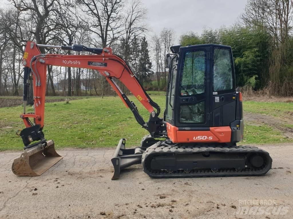 Kubota U 50-5 Mini rýpadlá < 7t