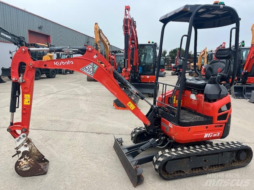 Kubota U 17-3 Mini rýpadlá < 7t