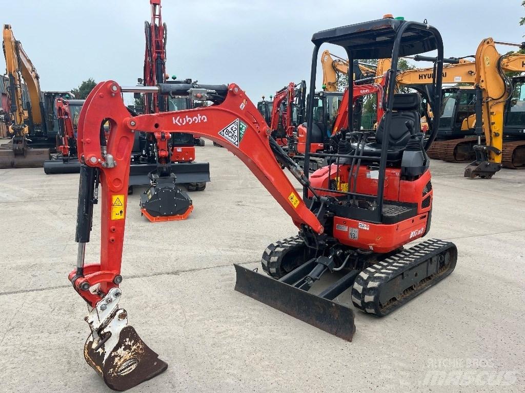Kubota U 17-3 Mini rýpadlá < 7t