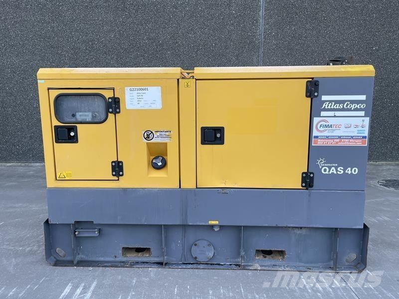Atlas Copco QAS 40 Naftové generátory