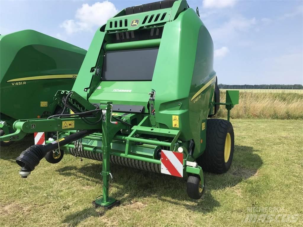 John Deere V461M Lisy na okrúhle balíky