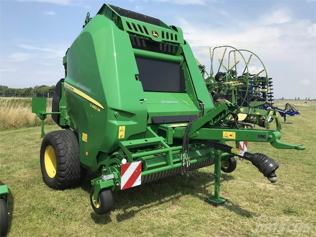 John Deere V461M Lisy na okrúhle balíky
